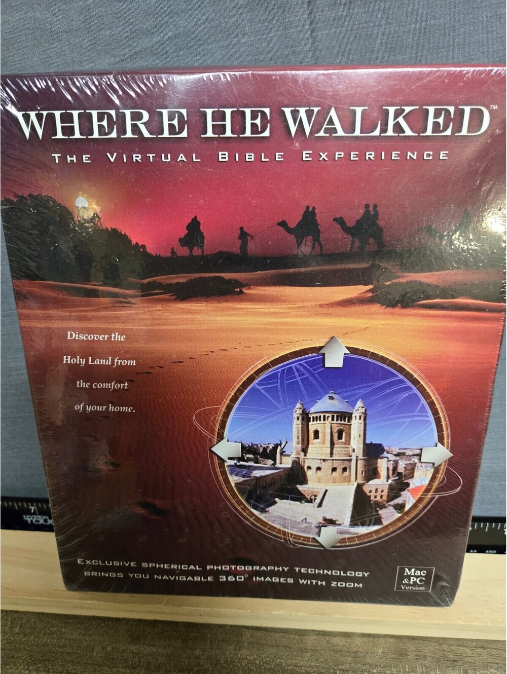 Where He Walked: The Virtual Bible Experience for Mac & PC
